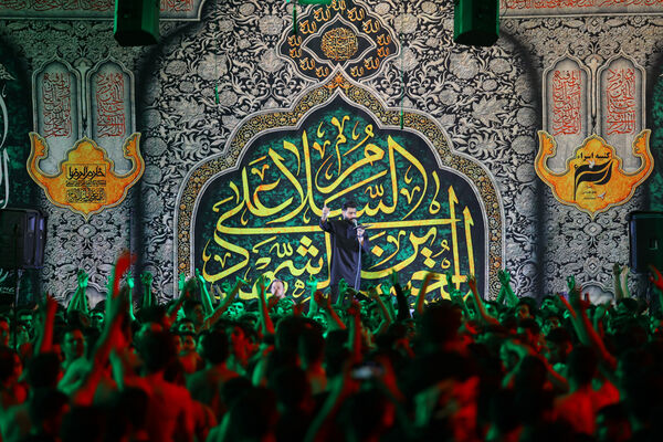 عزاداری هیات خادم الرضا(ع) در قم