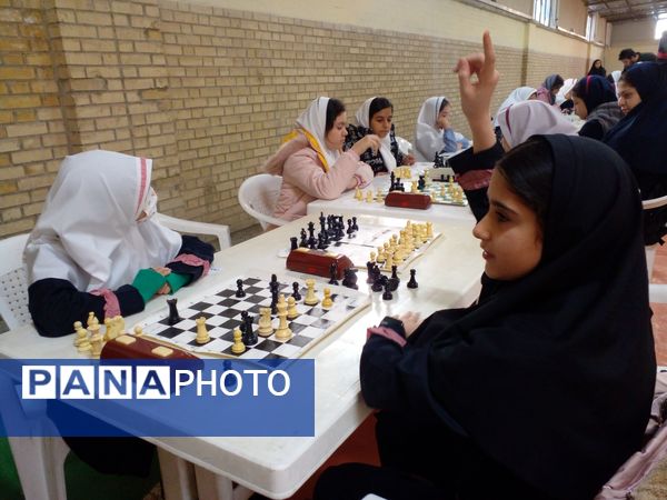  مسابقات شطرنج دختران مقطع ابتدایی شهرستان قدس