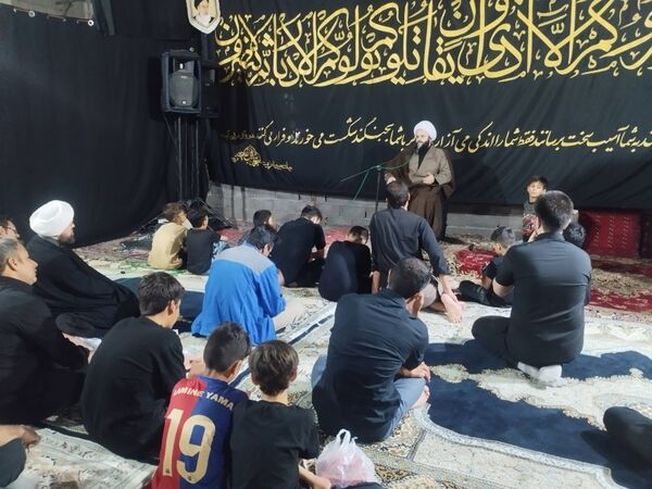مراسم شب پنجم محرم در قروه