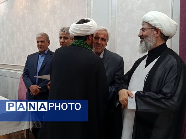 مراسم تجلیل از عوامل هیئت فرهنگیان و دانش آموزی شهرستان کاشمر 