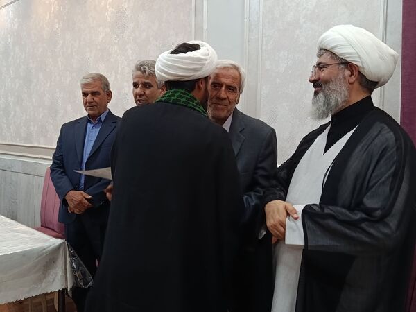مراسم تجلیل از عوامل هیئت فرهنگیان و دانش آموزی شهرستان کاشمر 
