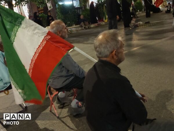 عزاداری امام حسین (ع)در صد و بیست و نهمین شب-۲