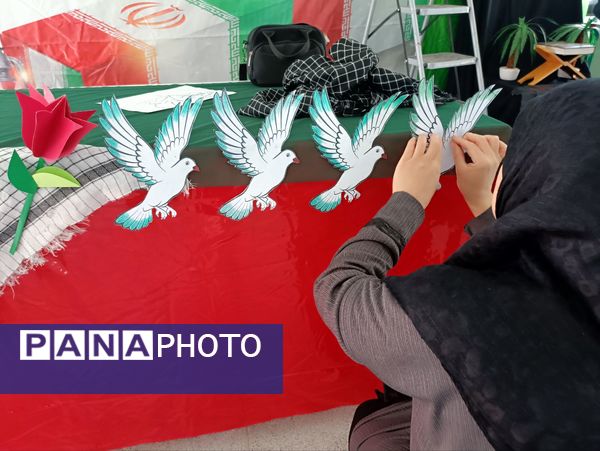 مقدمات استقبال از شهید گمنام