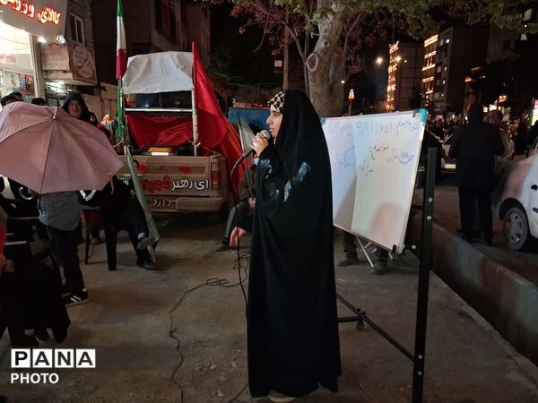 تریبون آزاد در حسینیه فضل نیشابور