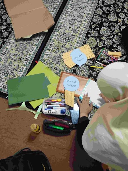 برگزاری نمایشگاه انجمن اسلامی در شهرستان سملقان