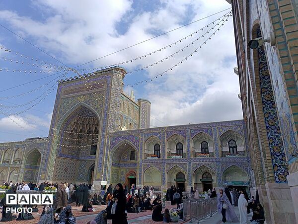 حرم ضامن آهو در آغازین روز دهه کرامت