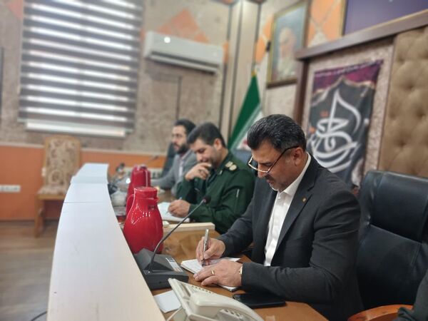 برگزاری جلسه شورای اداری در فریدونکنار