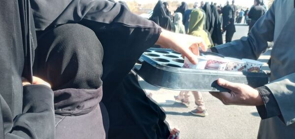 عزاداری فاطمی با حضور شهید گمنام در روستای ورجان قم