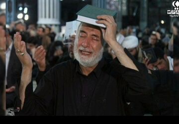 احیای شب قدر در شب ۱۹ رمضان در مسجد محمد رسول‌الله(ص)شهرضا