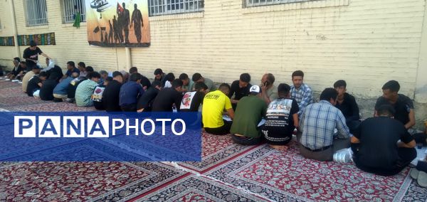 برپایی موکب گام‌های عاشقی امام رضا(ع) در دبیرستان جباریان مشهد