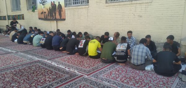برپایی موکب گام‌های عاشقی امام رضا(ع) در دبیرستان جباریان مشهد