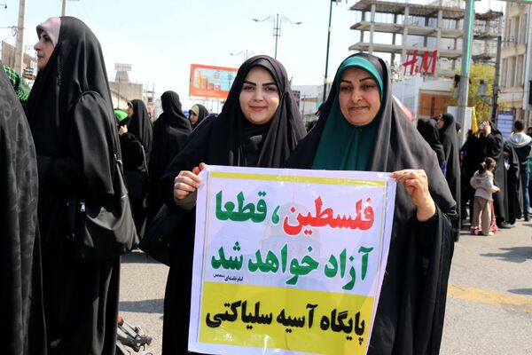 راهپیمایی روز قدس طنین آزادی خواهی برای فلسطین 