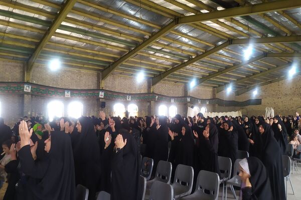 همایش شیرخوارگان حسینی در شهر لپویی