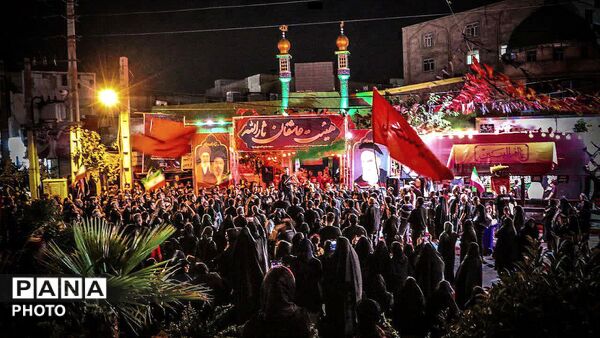 مراسم شام غریبان در شهرستان فردیس 
