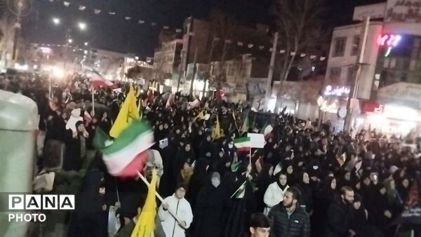 تشییع پیکر شهیدپاسدار بردستان مردم ساوجبلاغ