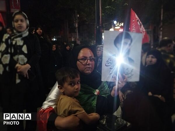 شبی دیگر در سایه سرای مسجد جامع شهرستان نیشابور با حضور نماینده مردم نیشابور 