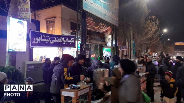 گذری بر موکب مردمی شهید مصطفی صدر زاده در دومین شب قدر 