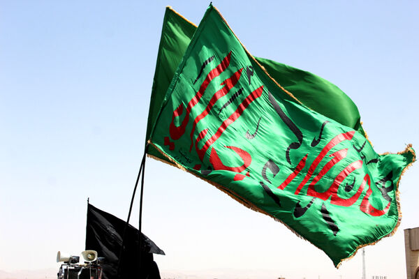 عزاداری عاشورای حسینی در شهر درق