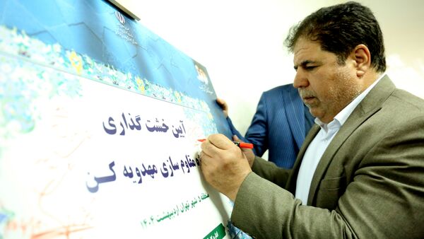 خشت گذاری ۵ پروژه‌ عمرانی منطقه ۵ آموزش و پرورش شهر تهران