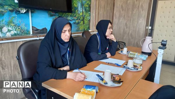 جلسه شورای برنامه ریزی سازمان دانش‌آموزی با حضور مسئولان شهرستان بجنورد 