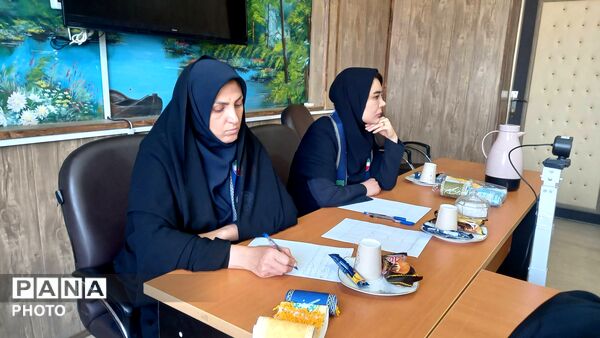 جلسه شورای برنامه ریزی سازمان دانش‌آموزی با حضور مسئولان شهرستان بجنورد 