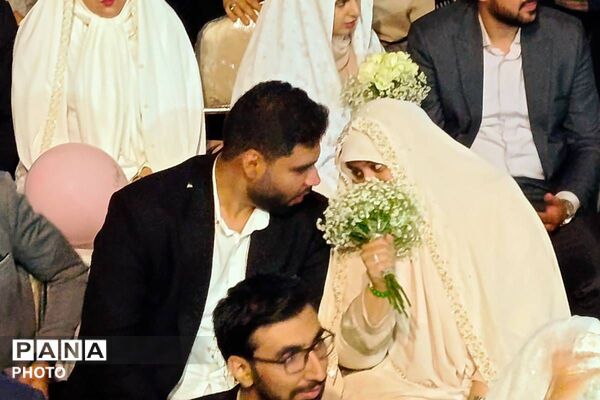 مراسم ازدواج آسان ۴۷ زوج جان فدا در شهرری