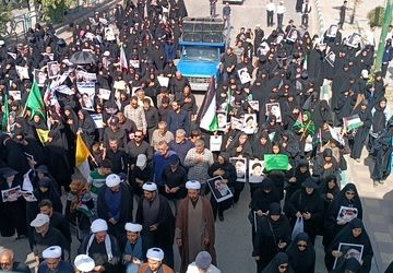 راهپیمایی بزرگ جاماندگان اربعین در کرمانشاه