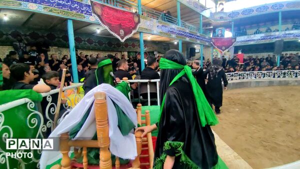 طنین نوای تعزیه خوانی در روستای پیکان اصفهان