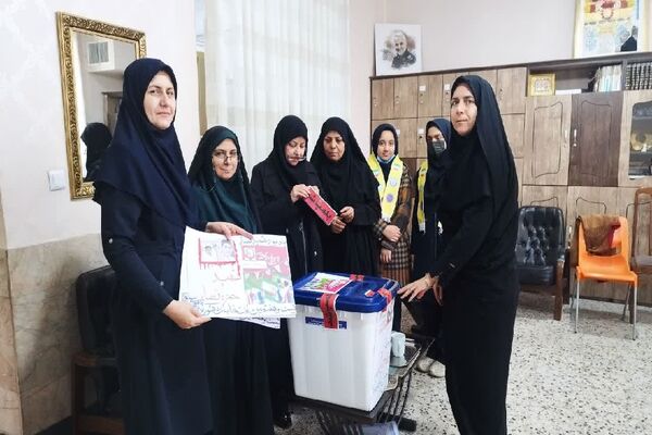 انتخابات شورای دانش‌آموزی در دبیرستان شاهد تکتم ناحیه 3 مشهد