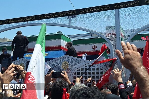 میثاق سرخ؛ تهران در قاب وداع با رهبر شهید