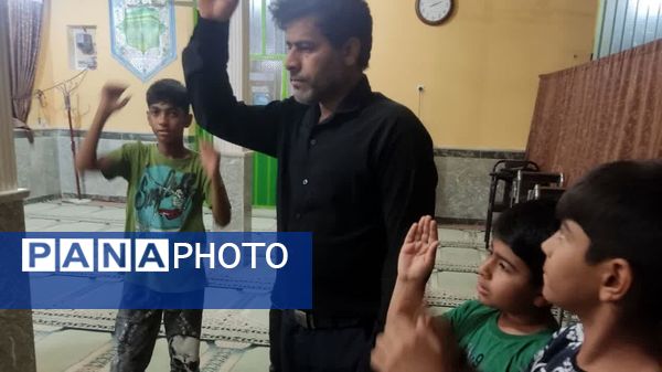 عزاداری شهادت امام جواد(ع) در محله دهنو رویدر