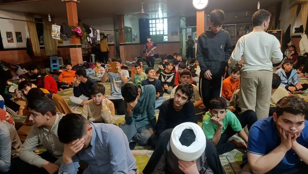 روز دوم اعتکاف پسران آشخانه 