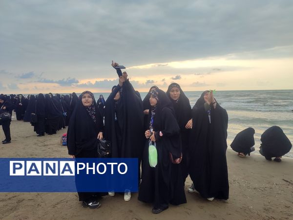 بازدید دانش‌آموزان حاضر در مسابقات قرآن از اماکن تاریخی و طبیعی ساری 