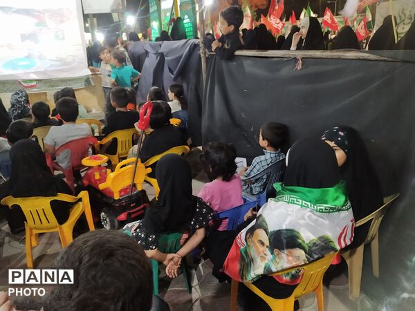 برپایی غرفه کودک در تجمعات شهرستان کاشمر