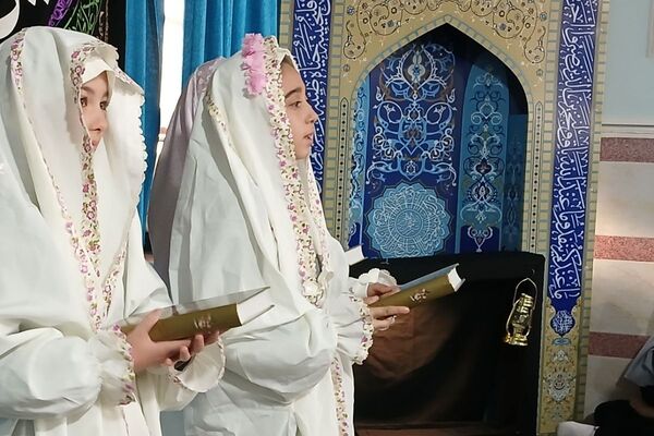  مراسم شهادت حضرت فاطمه زهرا(س) در مدارس بهارستان‌دو