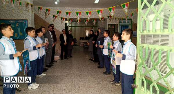 افتتاح اتاق بهداشت در مدرسه جیحون شهرستان خاتم