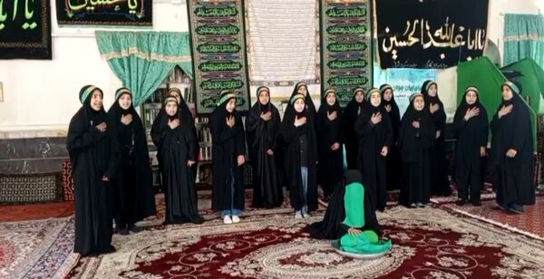 مراسم شهادت حضرت رقیه(س)