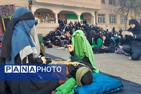 درخشش نمایش شهادت حضرت فاطمه(س) در مدرسه عباسقلی رهگذر