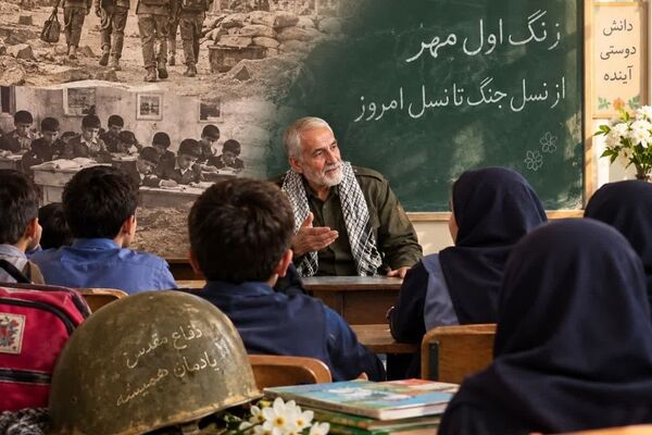 زنگ اول مهر؛ از نسل جنگ تا نسل امروز