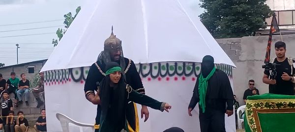 آیین شبیه‌خوانی در شهرستان محمودآباد