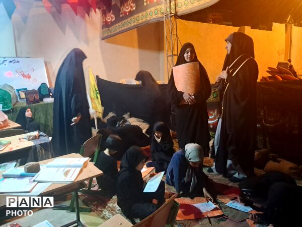  مرور درس نامه دانش‌آموزان به یاد شهدای میناب 