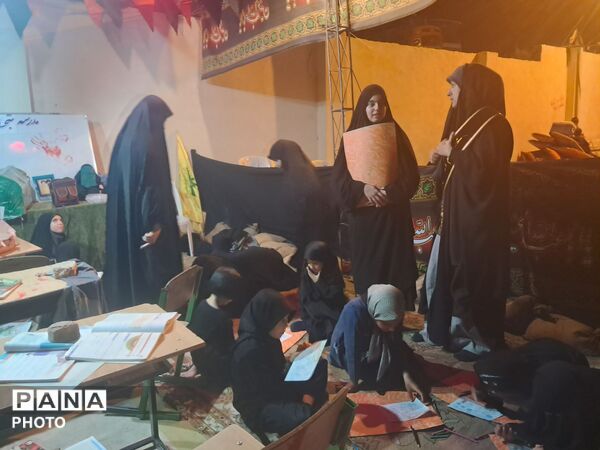  مرور درس نامه دانش‌آموزان به یاد شهدای میناب 