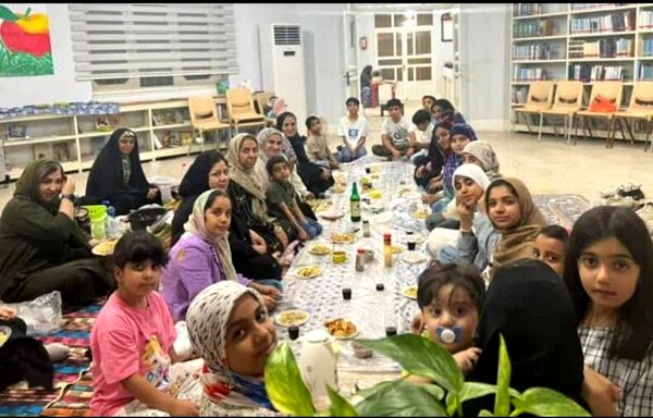 برگزاری اردوی تابستانه خانواده در کتابخانه مرکز جاسک
