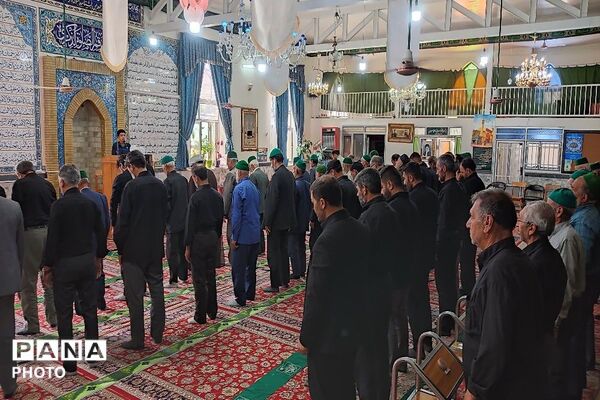اقامه نماز عبادی سیاسی جمعه در مسجد جامع شهربار نیشابور