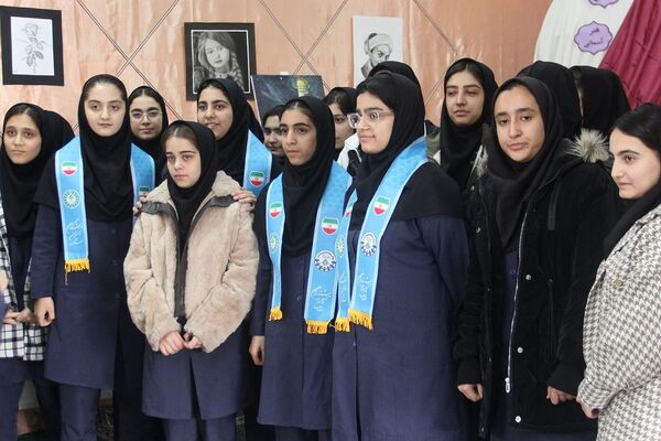 جلوه خلاقیت دانش‌آموزان بنت‌الهدی در هفته «ماها»