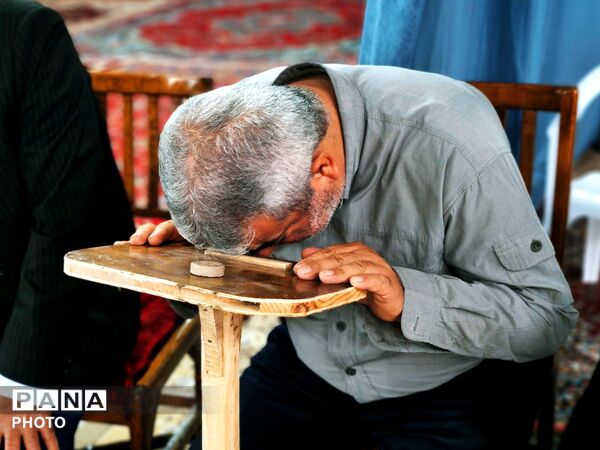 اقامه نمازجمعه با حضور فرهنگیان و دانش‌آموزان در گلوگاه