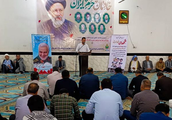 مراسم اولین سالگرد «شهید رئیسی» در حمیدیه