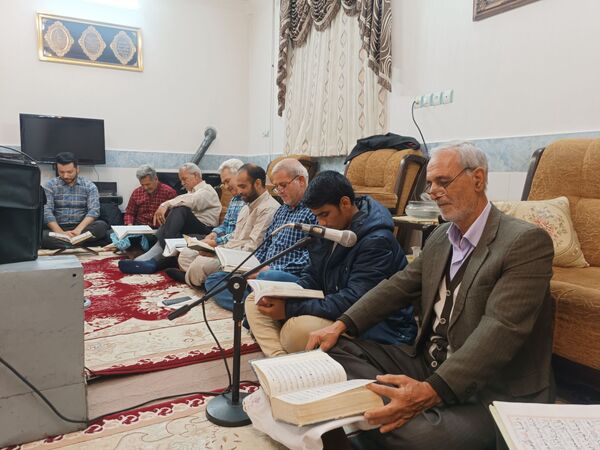 جز خوانی ماه مبارک رمضان در منازل شهروندان بیرجندی 