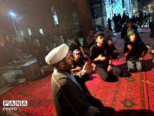 مراسم عزاداری شب سوم ماه محرم در نیشابور 