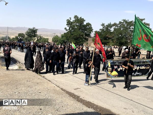 مراسم سوگواری عاشورا در روستای سلیمانی